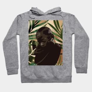 Abstract warm color leaves Hoodie